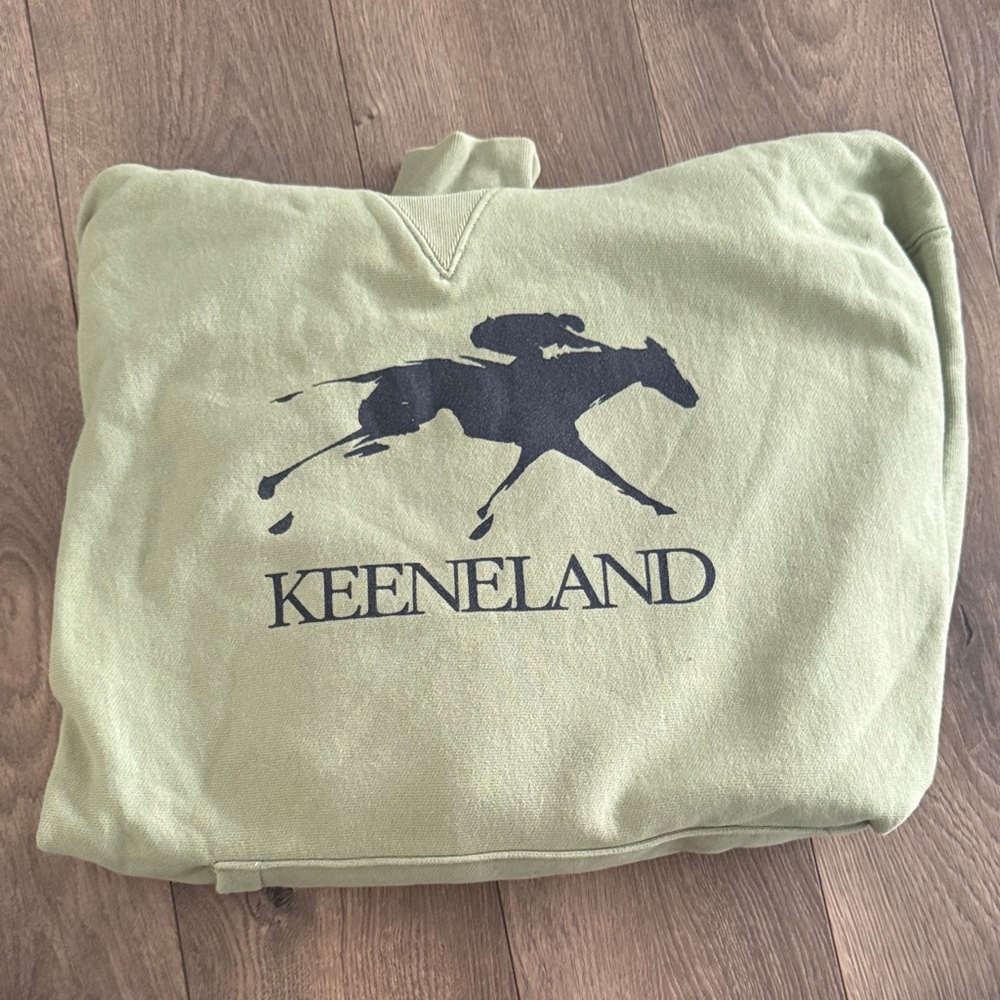 Champion Olive Green Hoodie